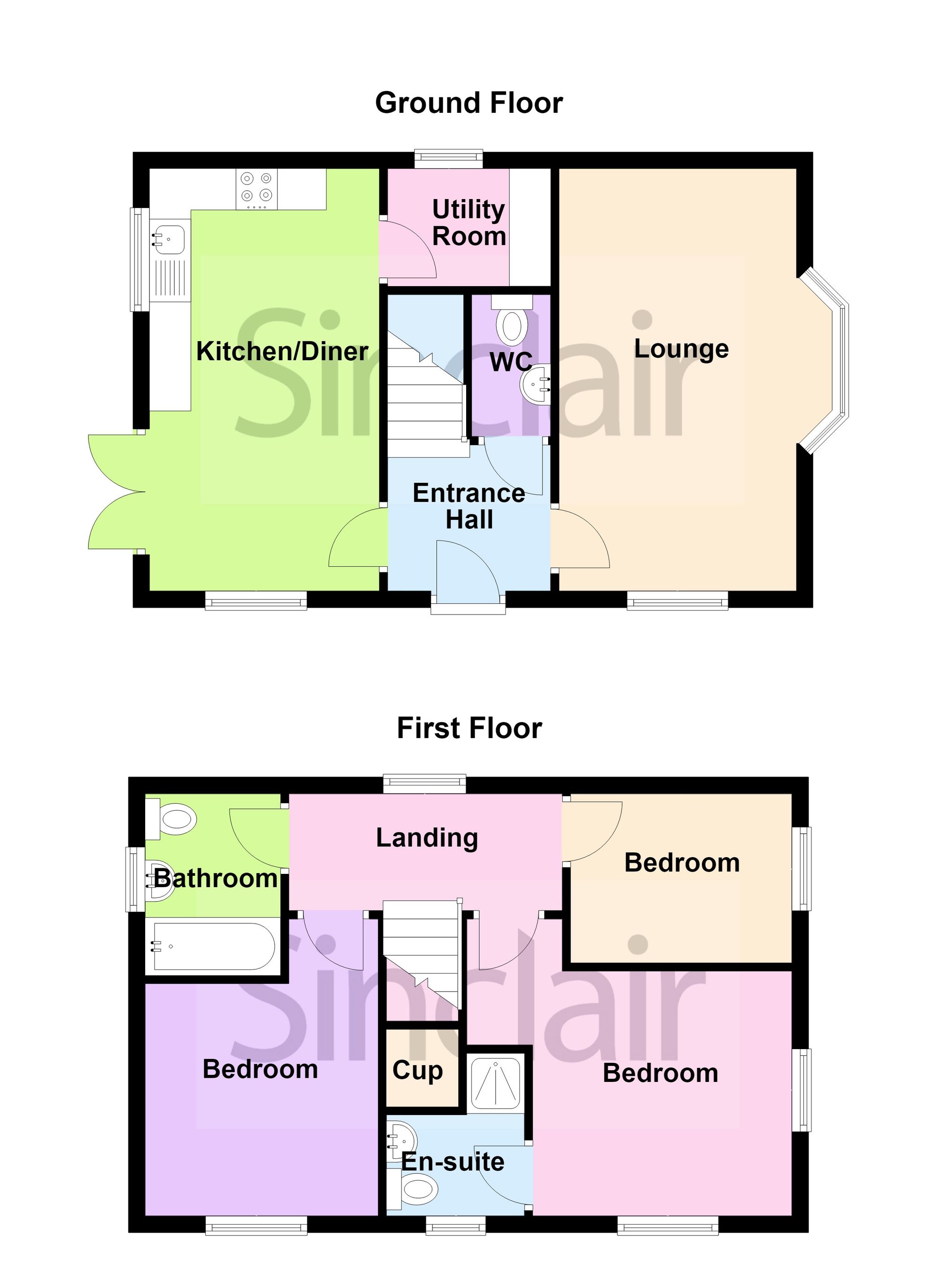 14 Otter Close, Ibstock floorplan