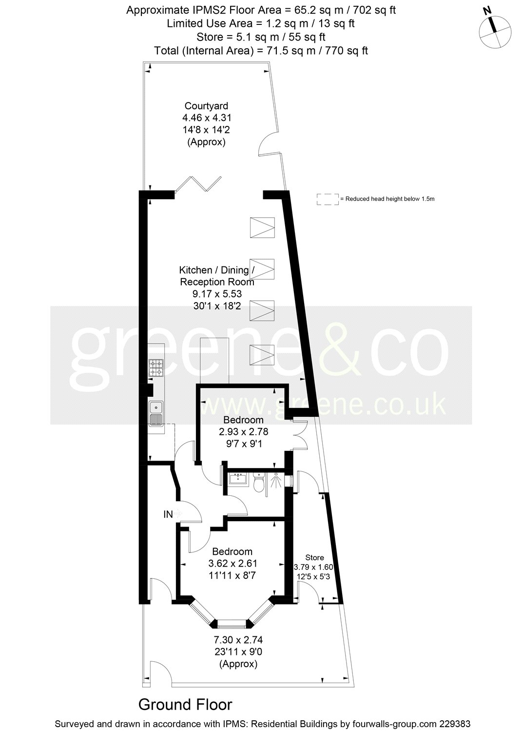 2 Bedrooms Flat for sale in Pember Road, Kensal Rise, London NW10