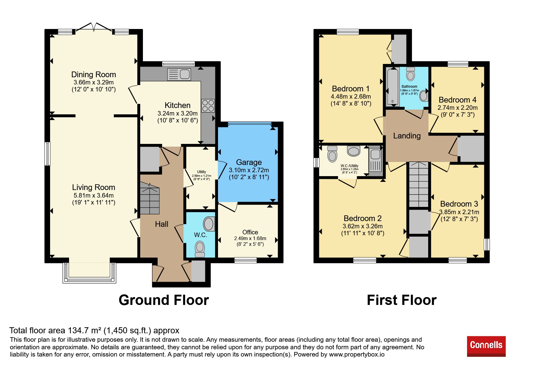 21, Meadow Brown View, Sittingbourne floorplan