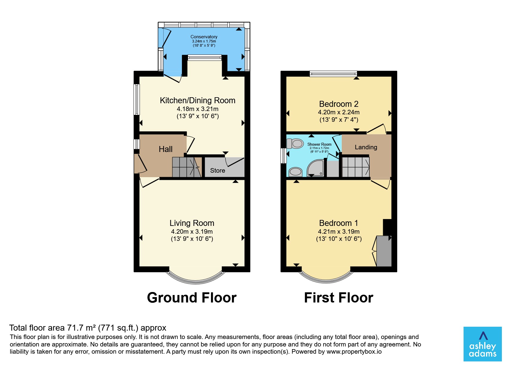 158, Reginald Road North, Derby floorplan