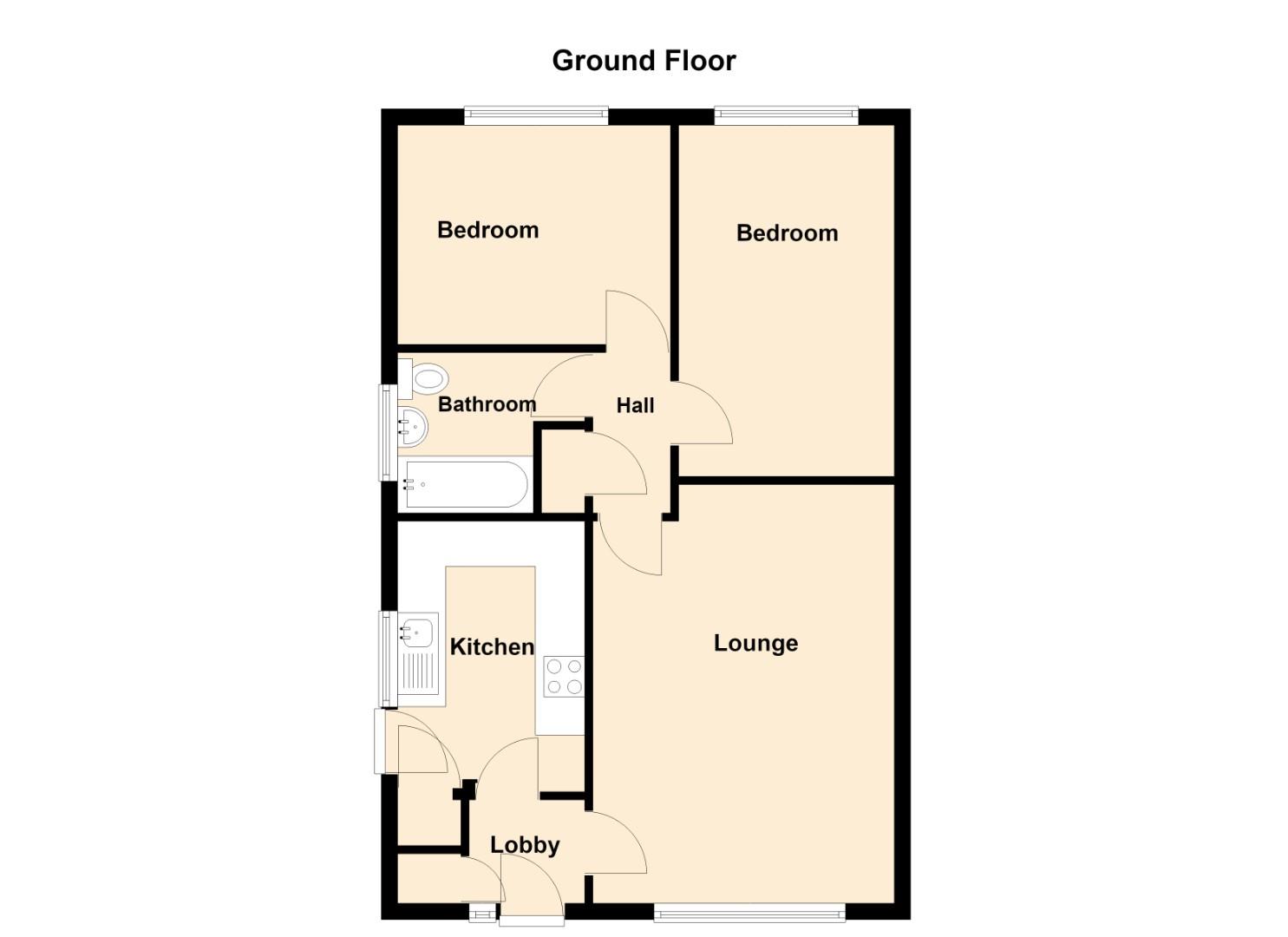119, St Benedicts Road, Brandon floorplan