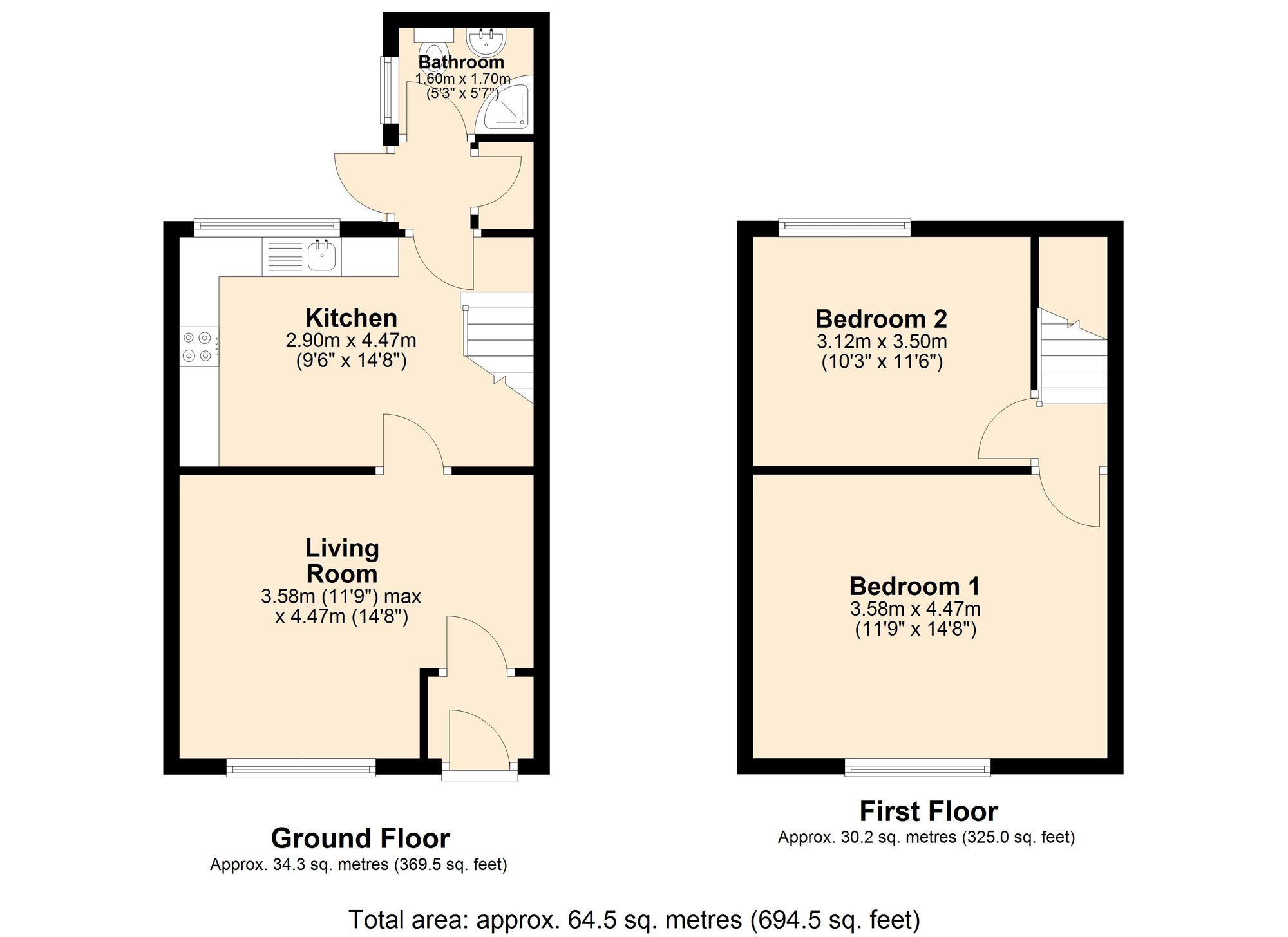 35 Bolton Road, Chorley floorplan
