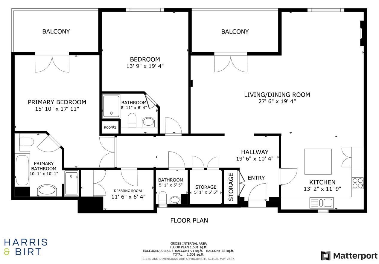 30, Park View, Greyfriars Road, Cardiff floorplan