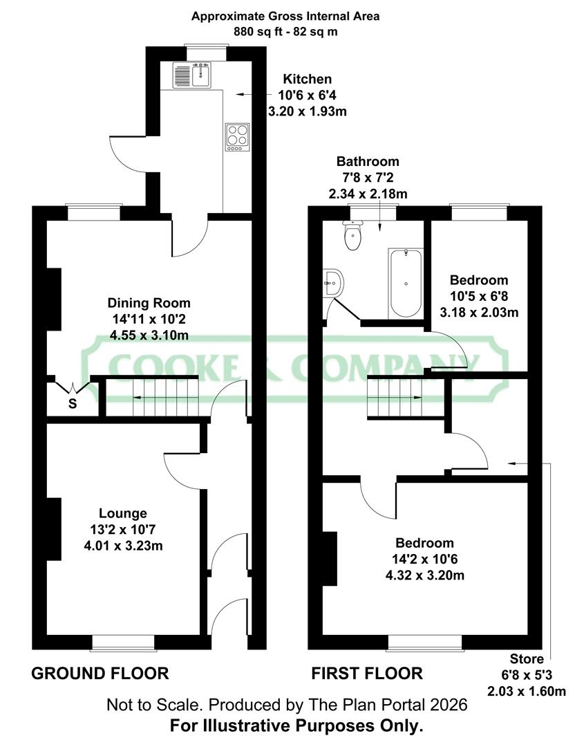 21, Fairhurst Street, Leigh floorplan