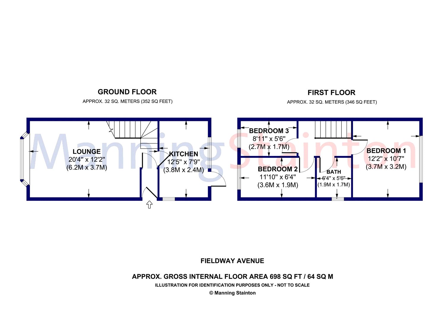 3 Bedrooms Detached house to rent in Fieldway Avenue, Rodley, Leeds, West Yorkshire LS13