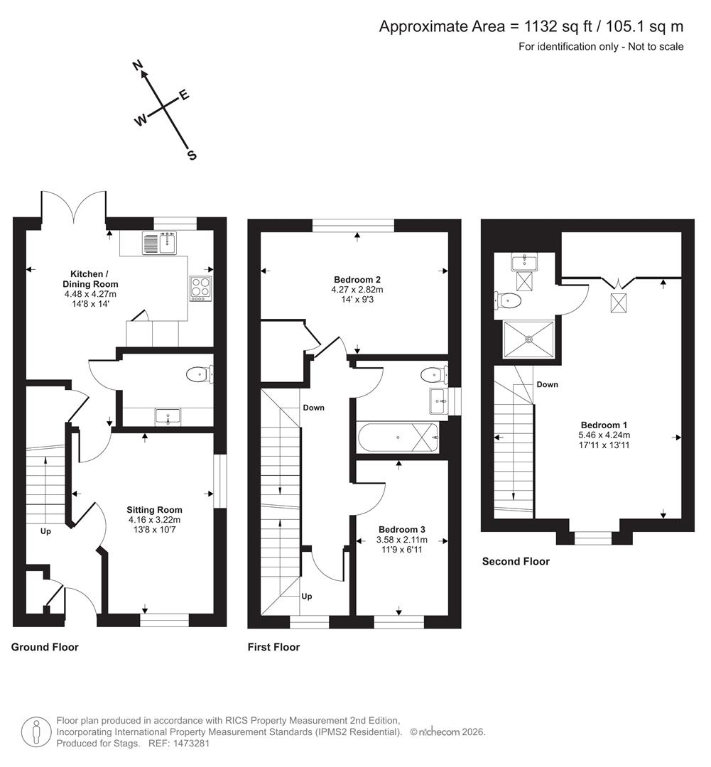 41, Egremont Road, Taunton floorplan