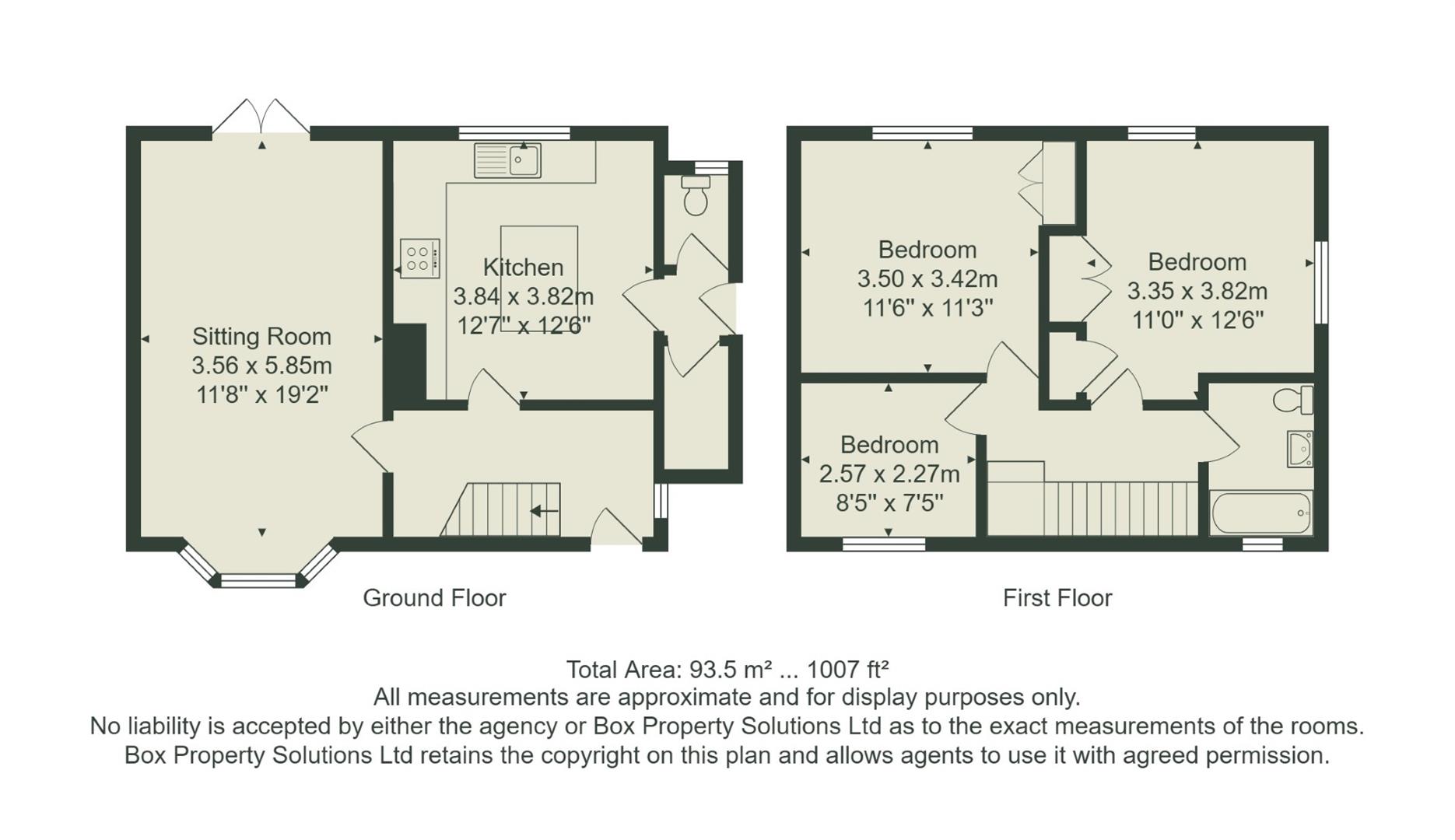 1, Woodlands, Ilkley floorplan