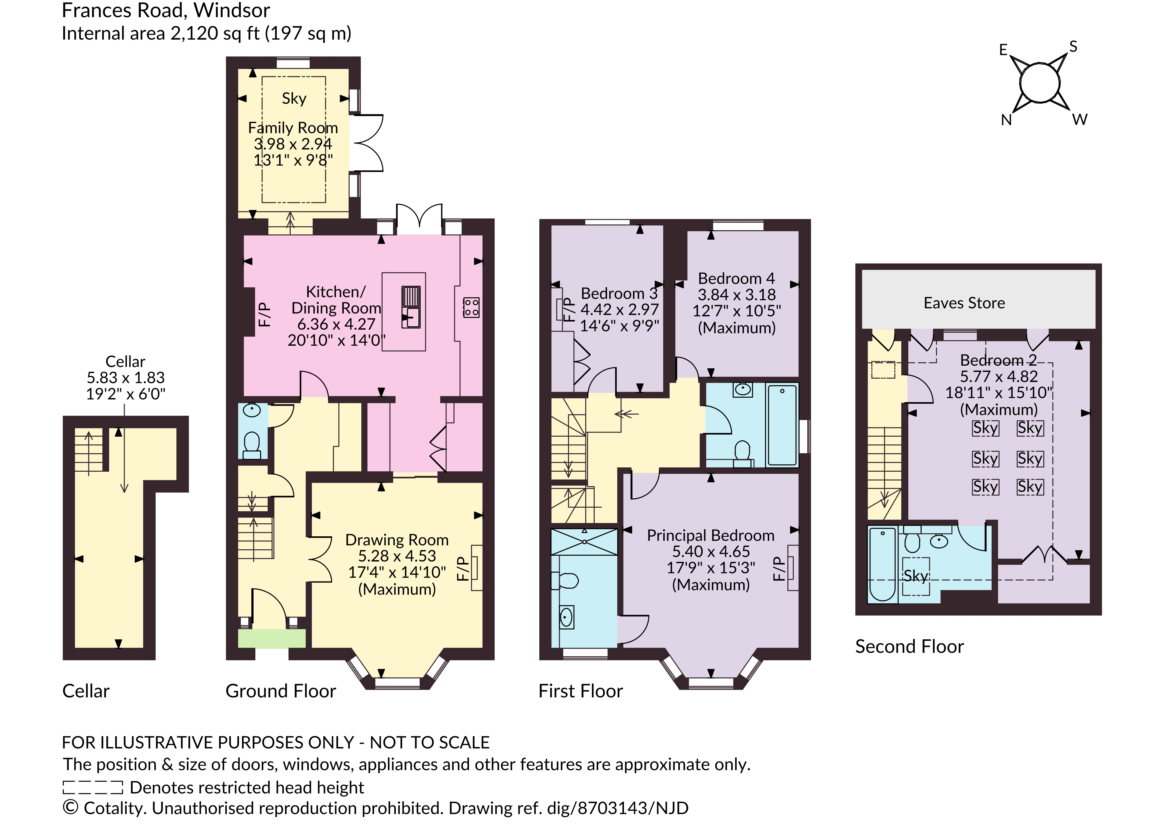 33, Frances Road, Berkshire floorplan