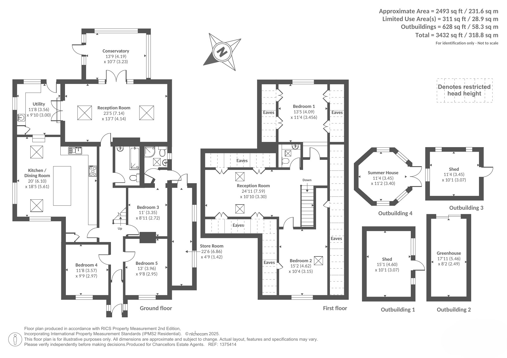Cumnor, Oxford floorplan