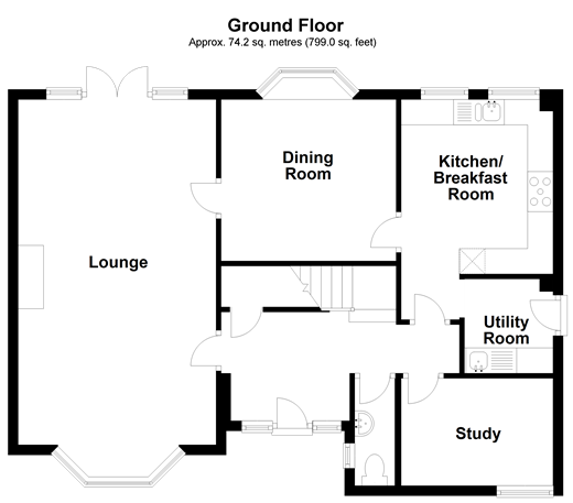 4 Bedrooms Detached house for sale in New Barn Lane, Uckfield, East Sussex TN22