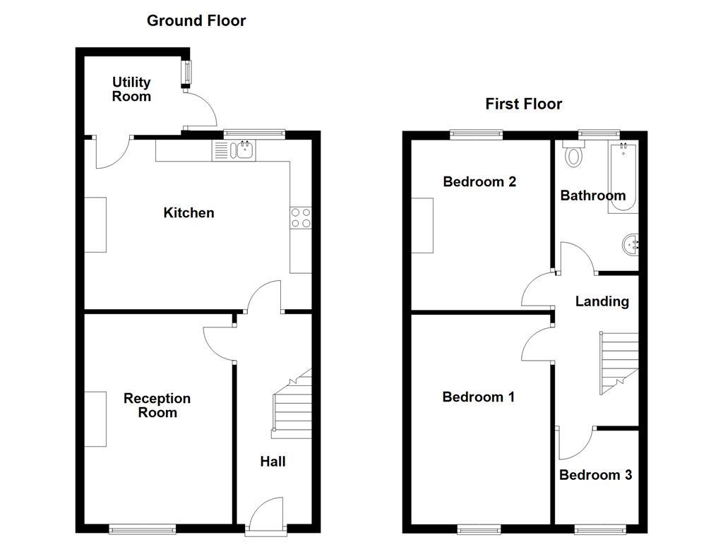 86, Manchester Road, Haslingden floorplan
