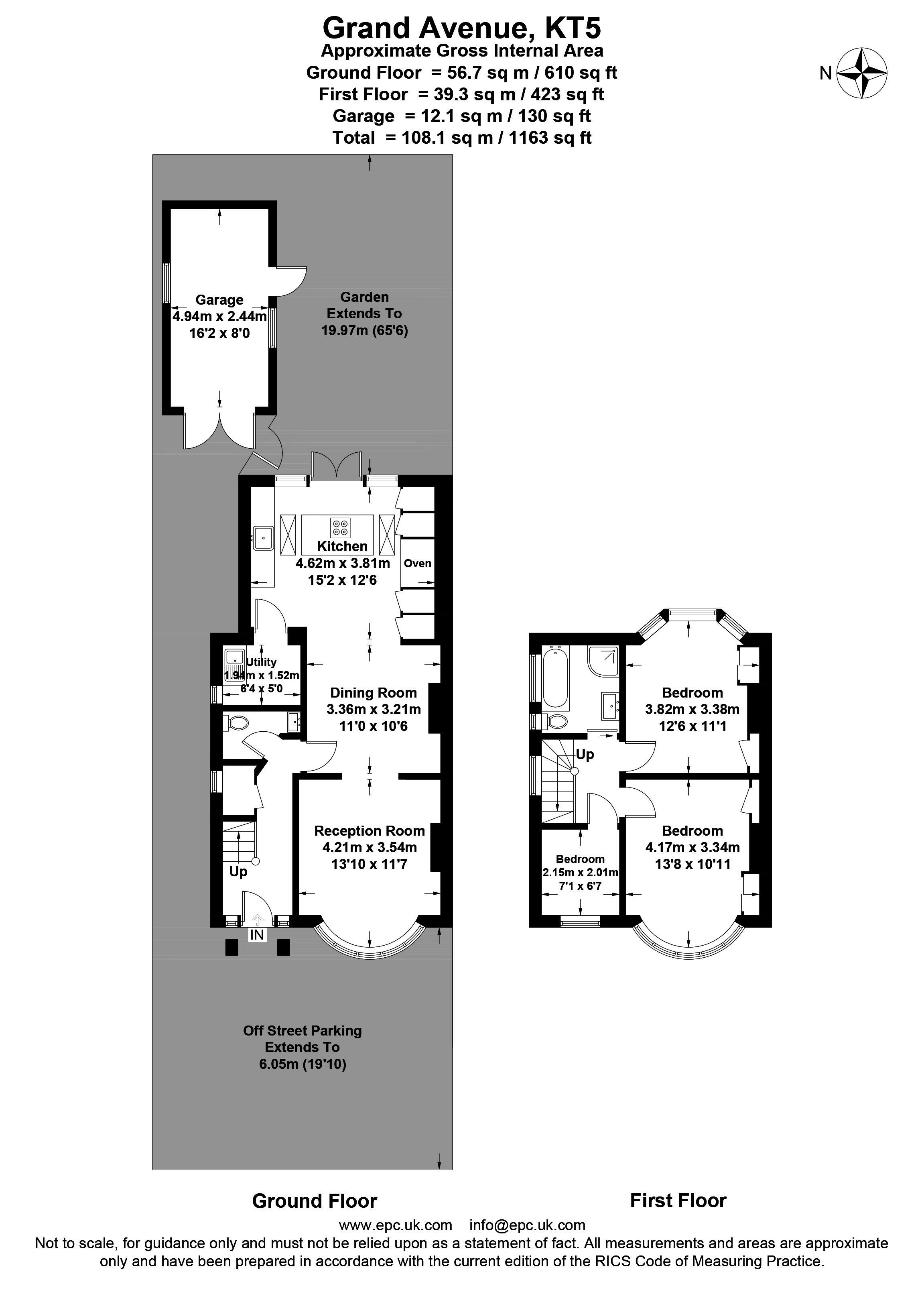 3 Bedrooms Semi-detached house for sale in Grand Avenue, Berrylands, Surbiton KT5