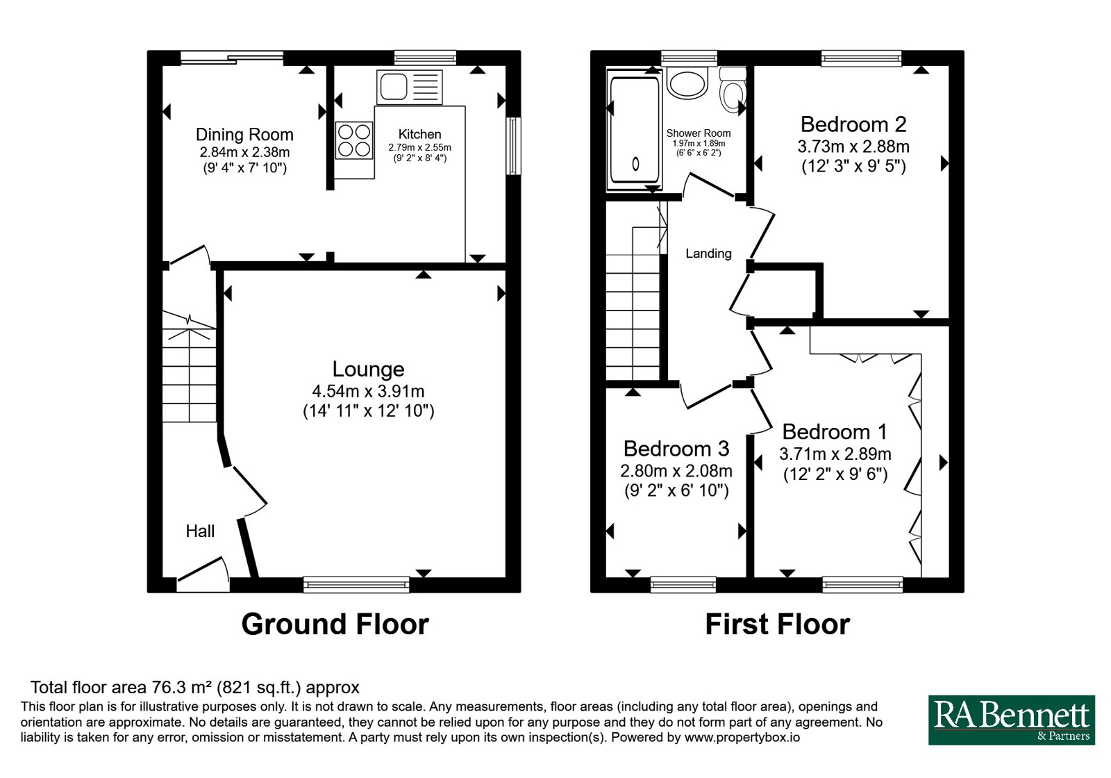 59, Broad Oak Way, Gloucestershire floorplan