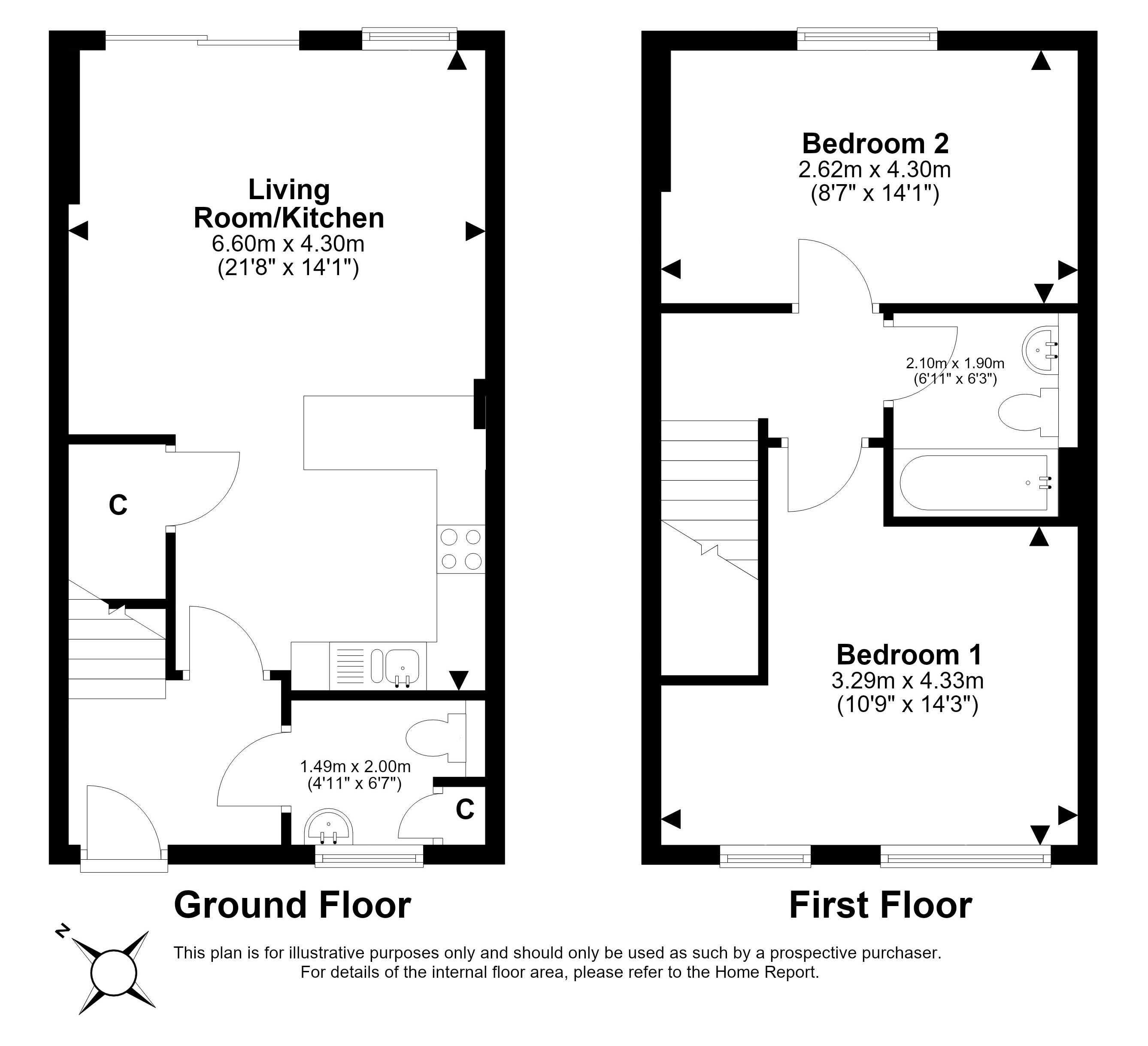 98, Lawrie Reilly Place, Leith, Edinburgh floorplan
