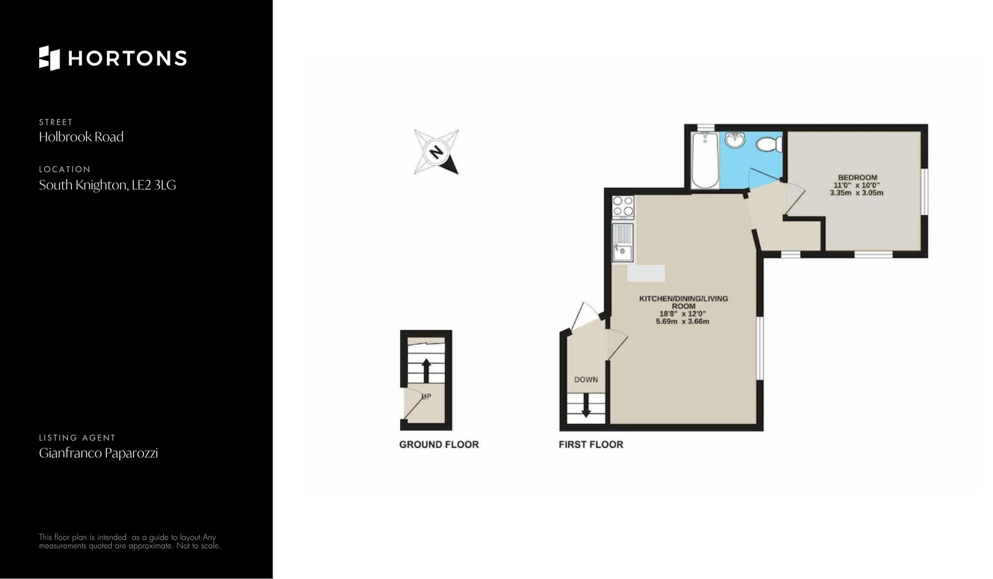 41b Holbrook Road, Leicester floorplan