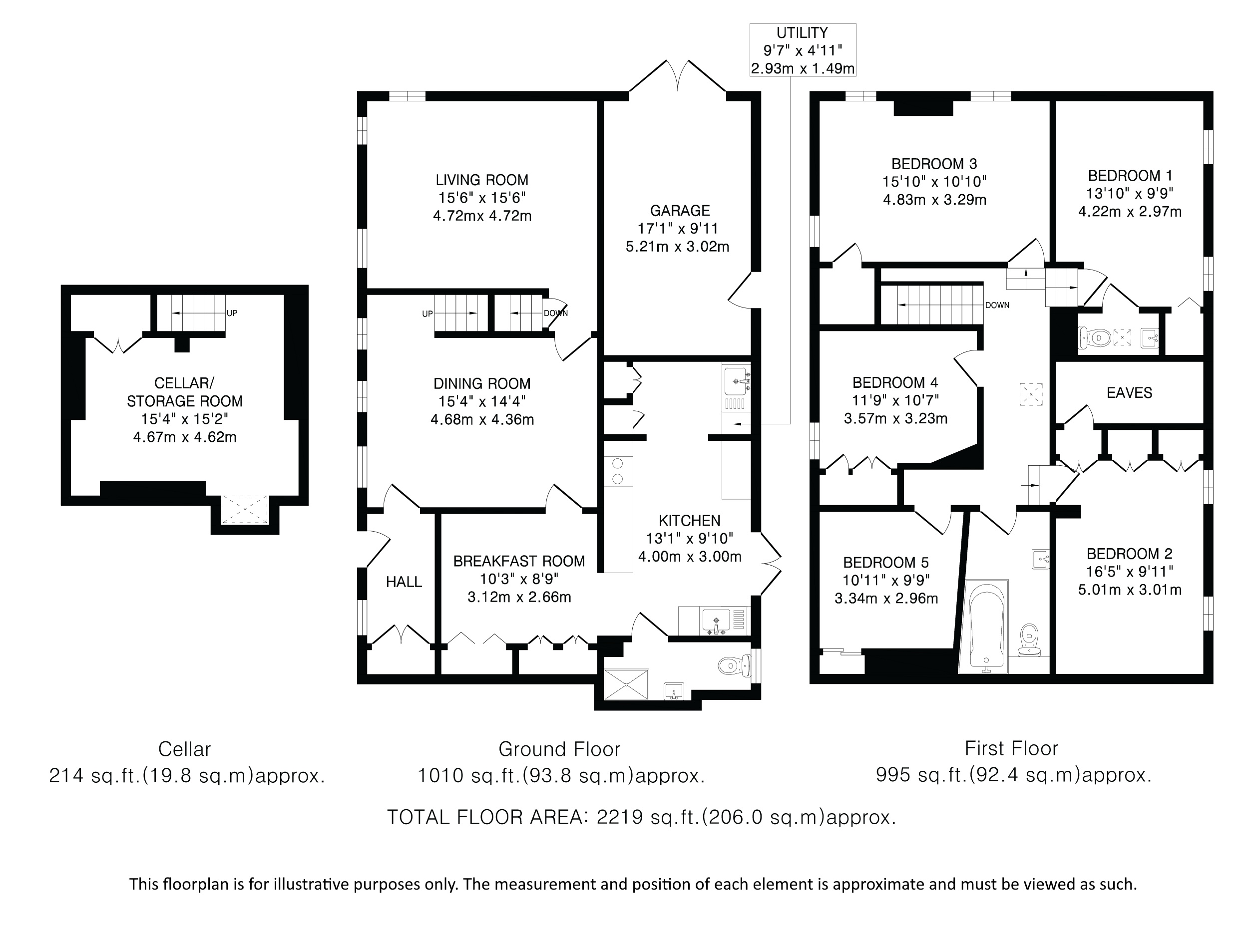 6, High Street, St. Albans floorplan