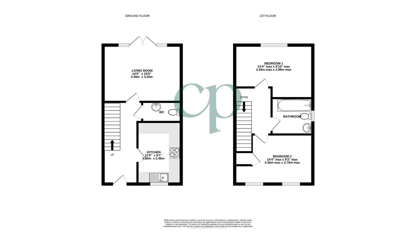 22, Newton View, Flitwick floorplan