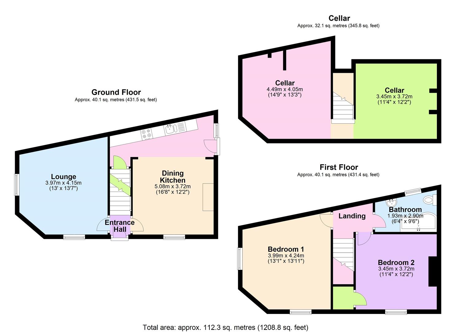 Furlong Street, Arnold, Nottingham NG5, 2 bedroom end terrace house for