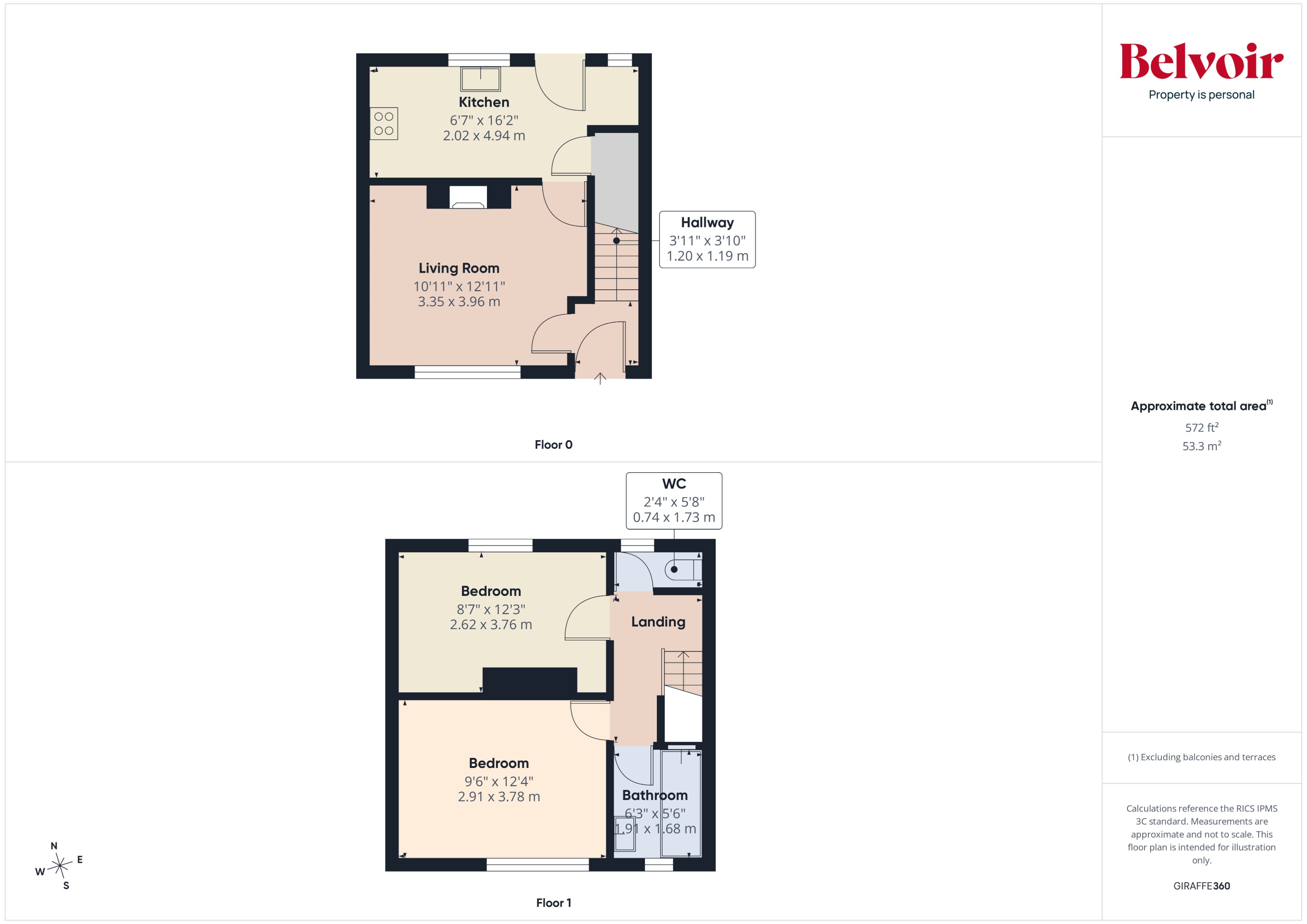 12, Hewitt Avenue, St Helens floorplan