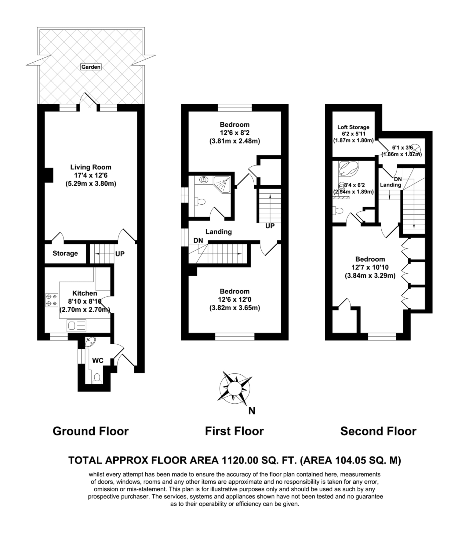 7, Wenlock Gardens, London floorplan