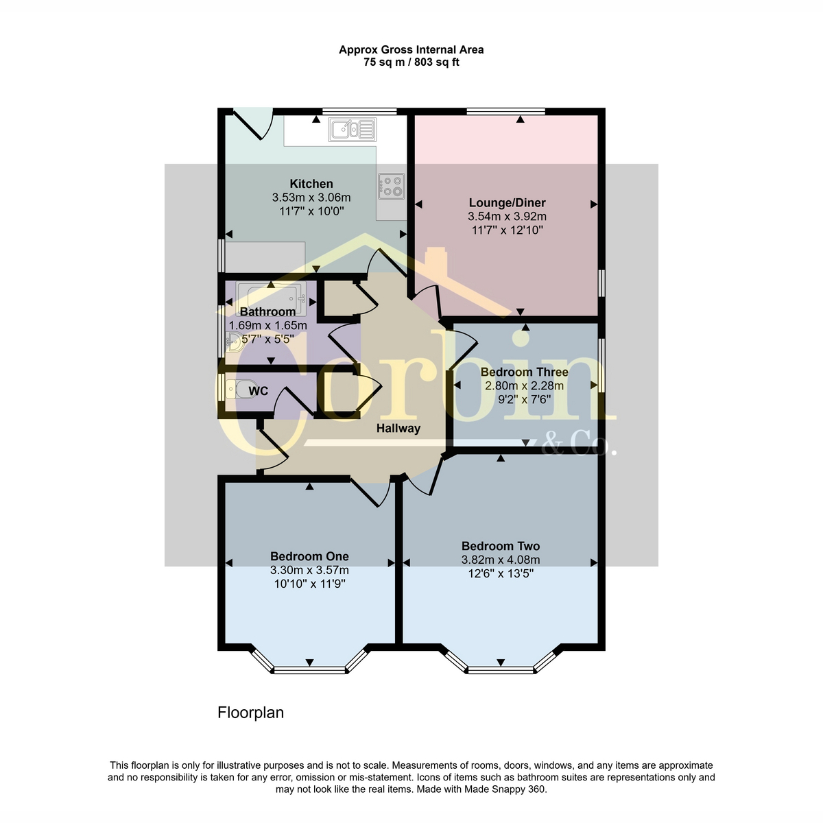 Strathmore Road, Bournemouth floorplan