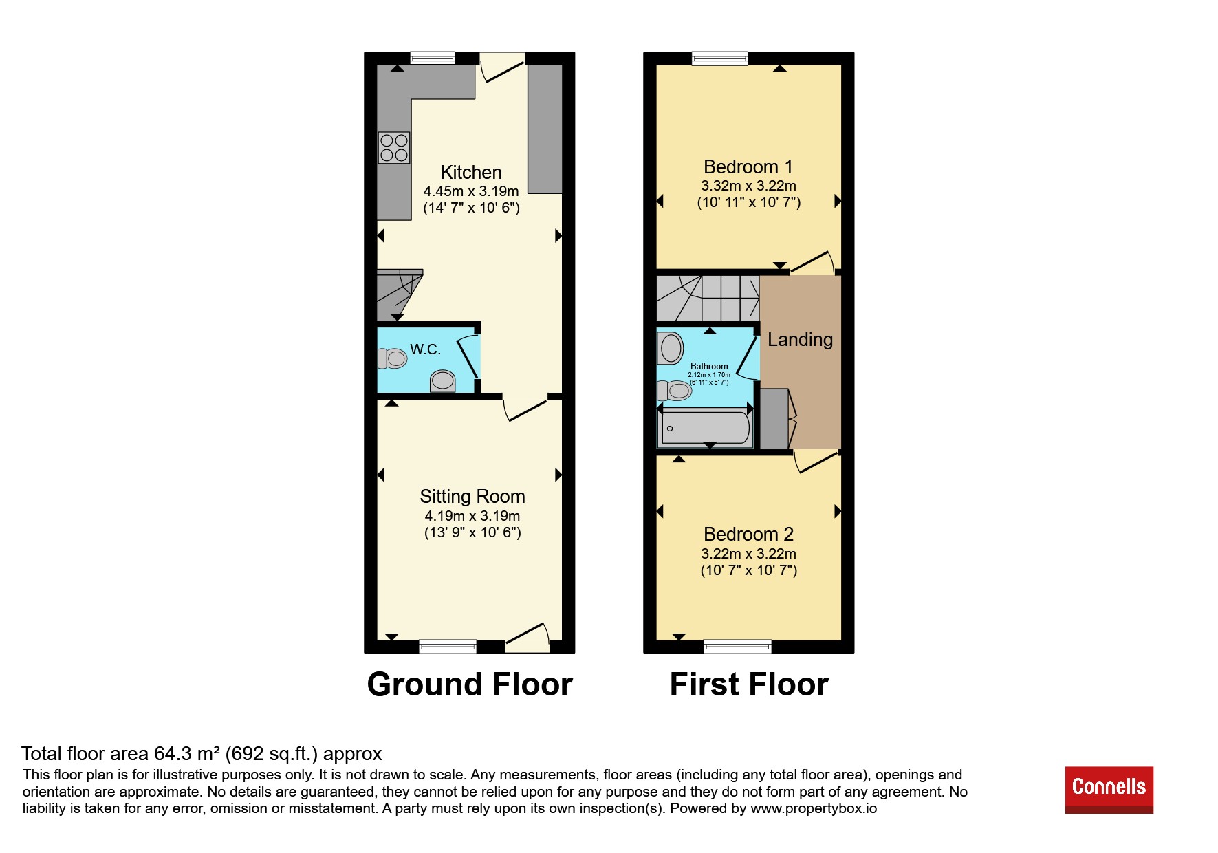 10a, Merlin Road, Oxford floorplan