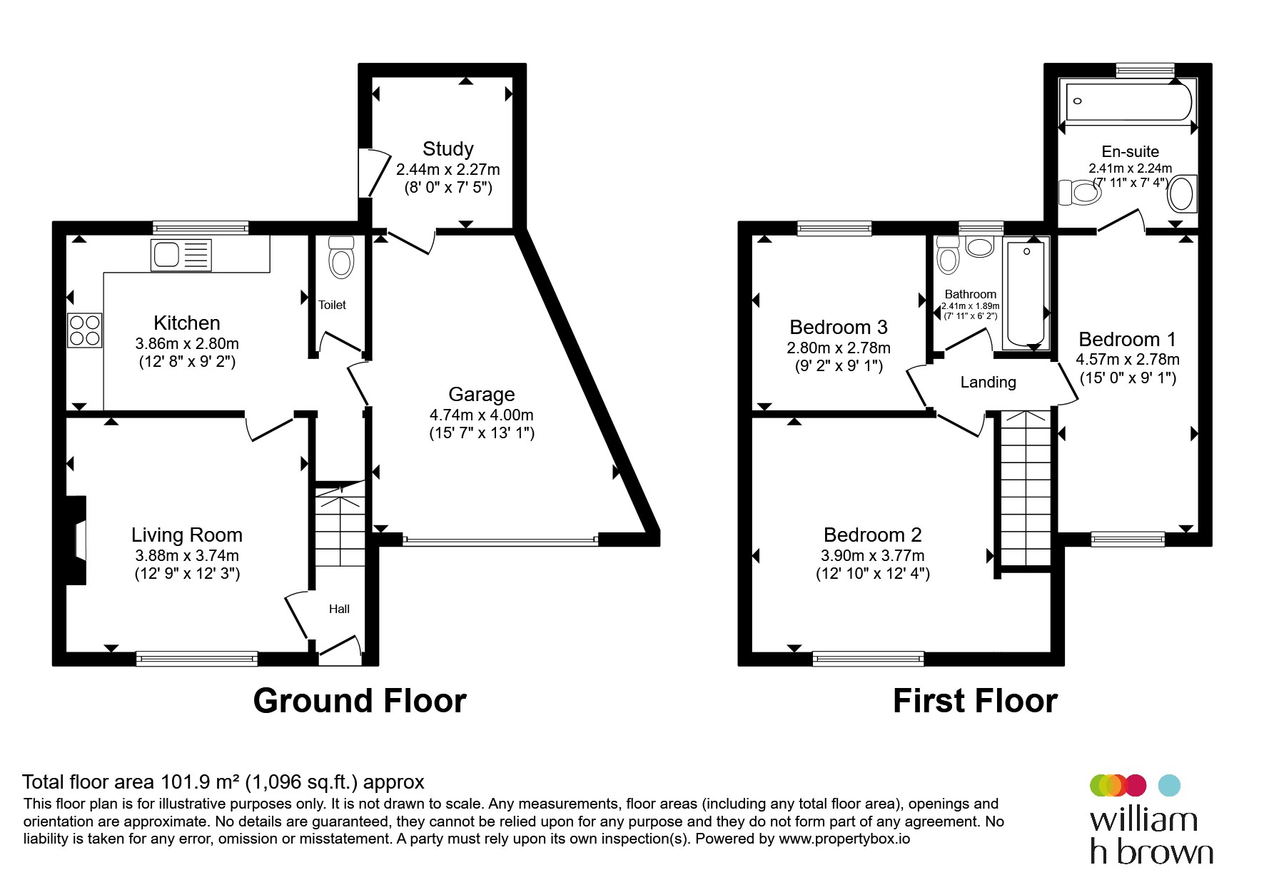 76, Bank End Avenue, Barnsley floorplan