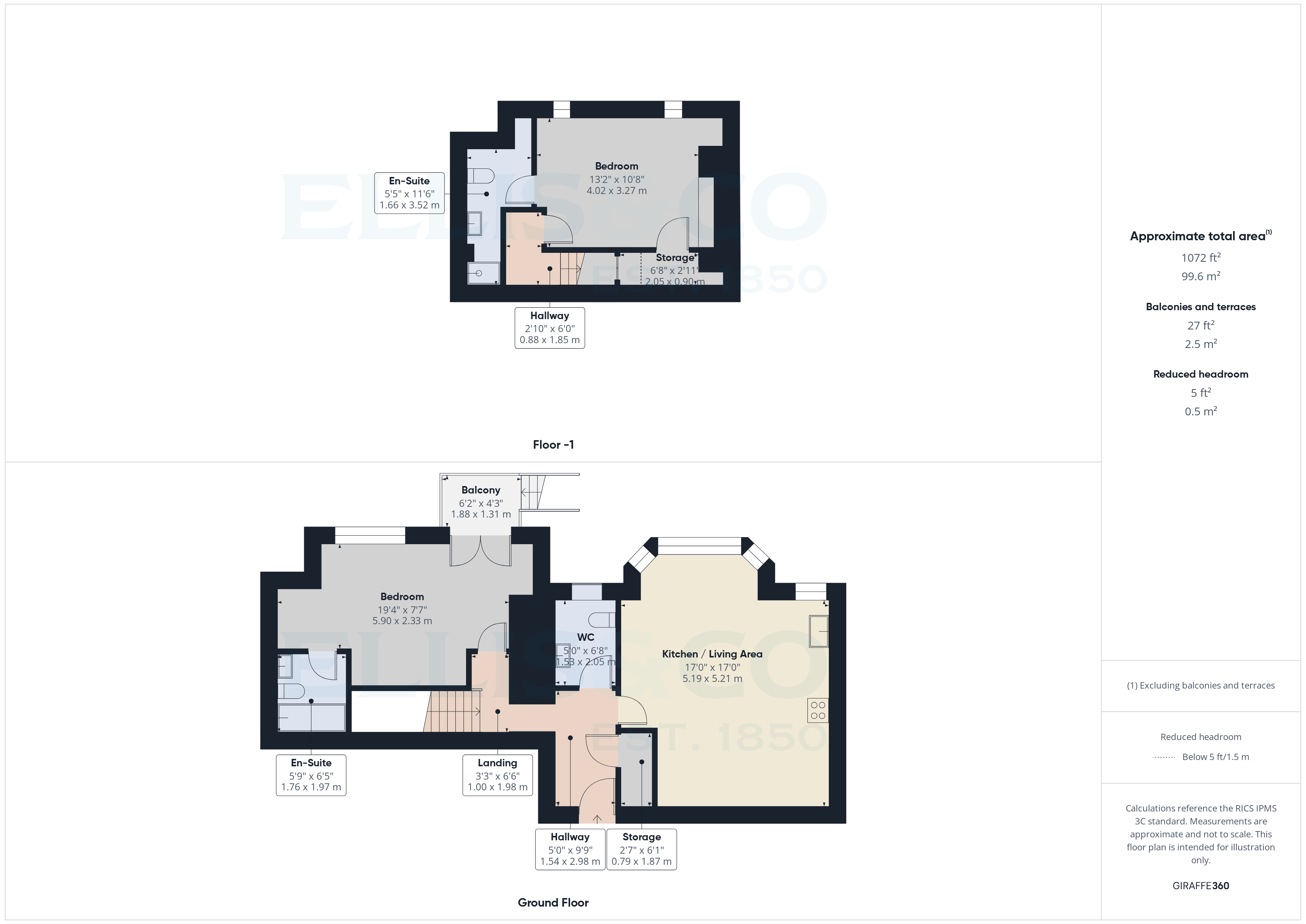 Flat 4, High Hilden House,, High Hilden Close, Kent floorplan