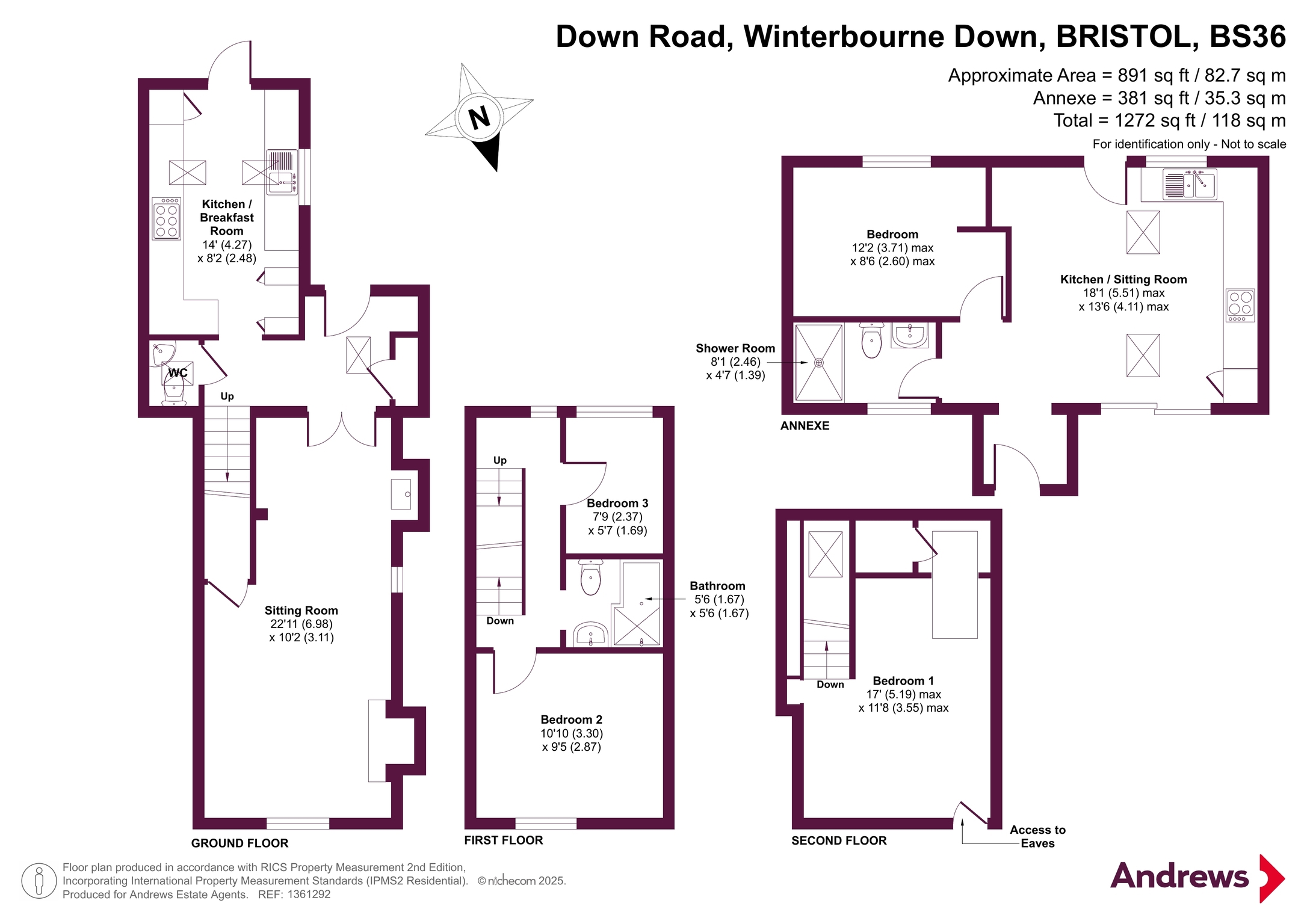 114, Down Road, BRISTOL floorplan