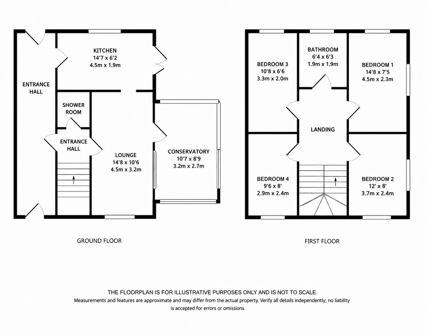 83, Brockles Mead, Harlow floorplan