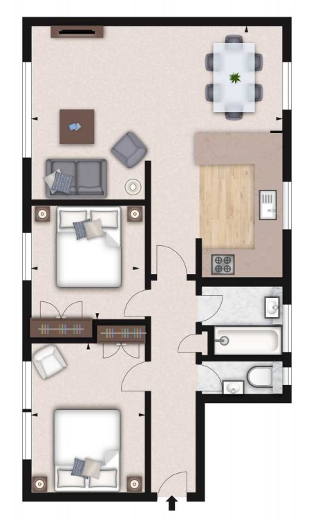 2 Bedrooms Flat to rent in Fulham Road, London SW3