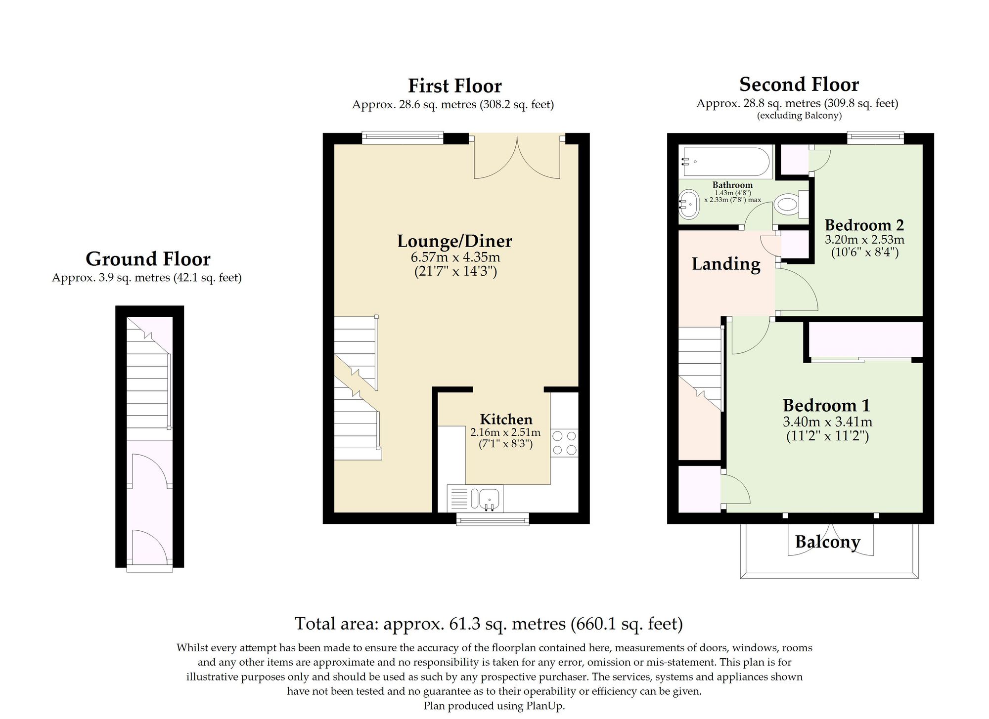 71 Baxter Court, Norwich floorplan