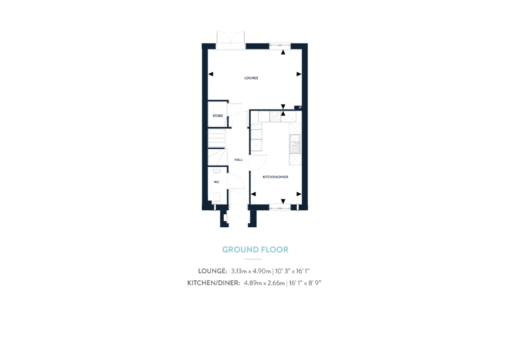 Plot 76, Bickington Park,, Muddlebridge Close, Barnstaple floorplan