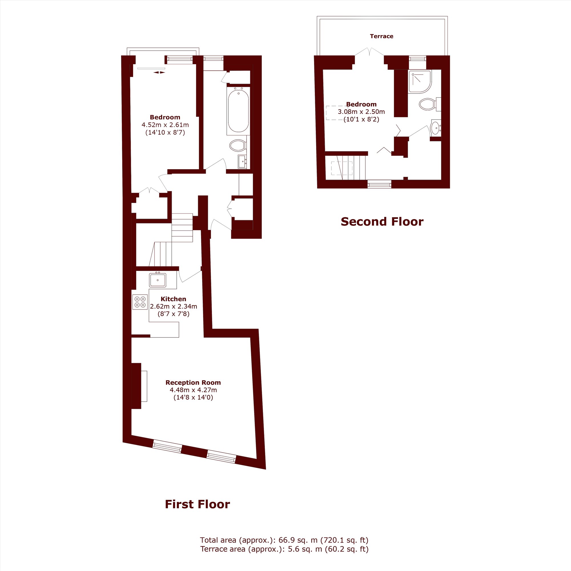 Arlington Road, London floorplan