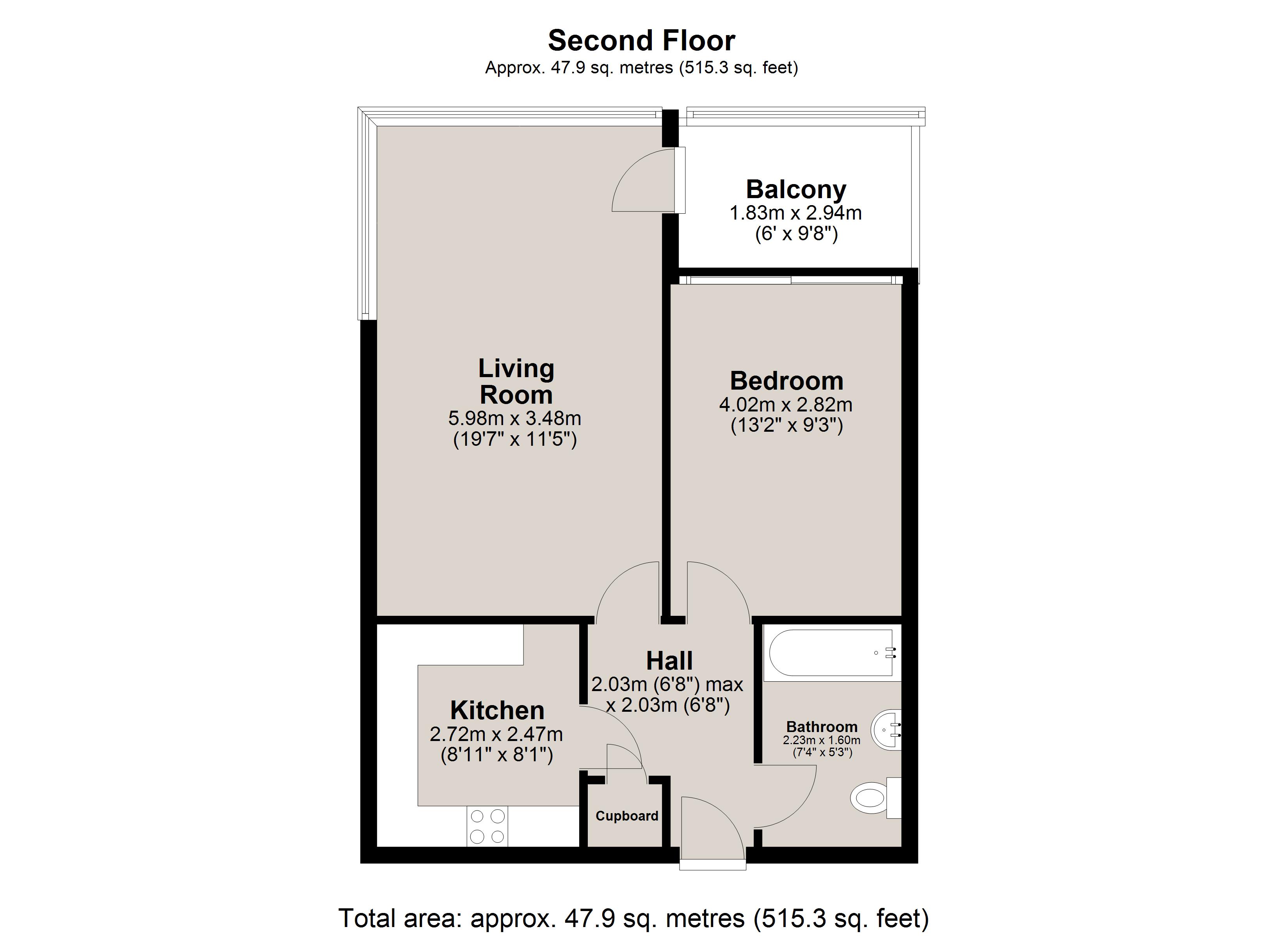 32, Blythswood, Newcastle Upon Tyne floorplan