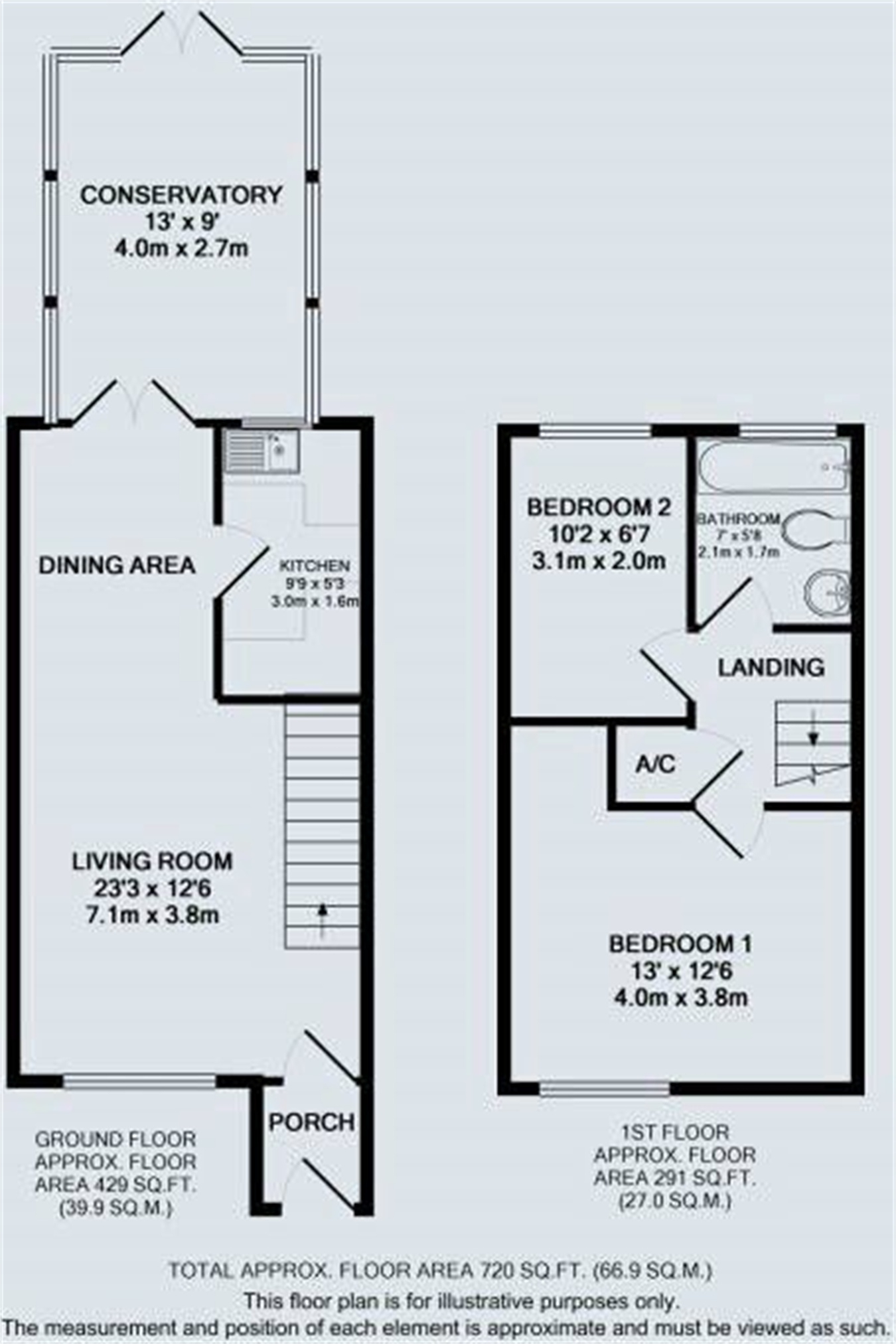 2 Bedrooms Terraced house for sale in Harwood Close, Welwyn Garden City, Hertfordshire AL8