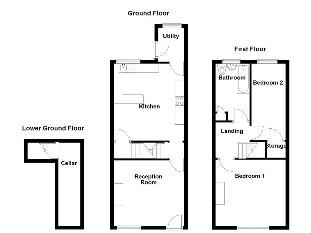 47, Well I Th Lane, Rochdale floorplan