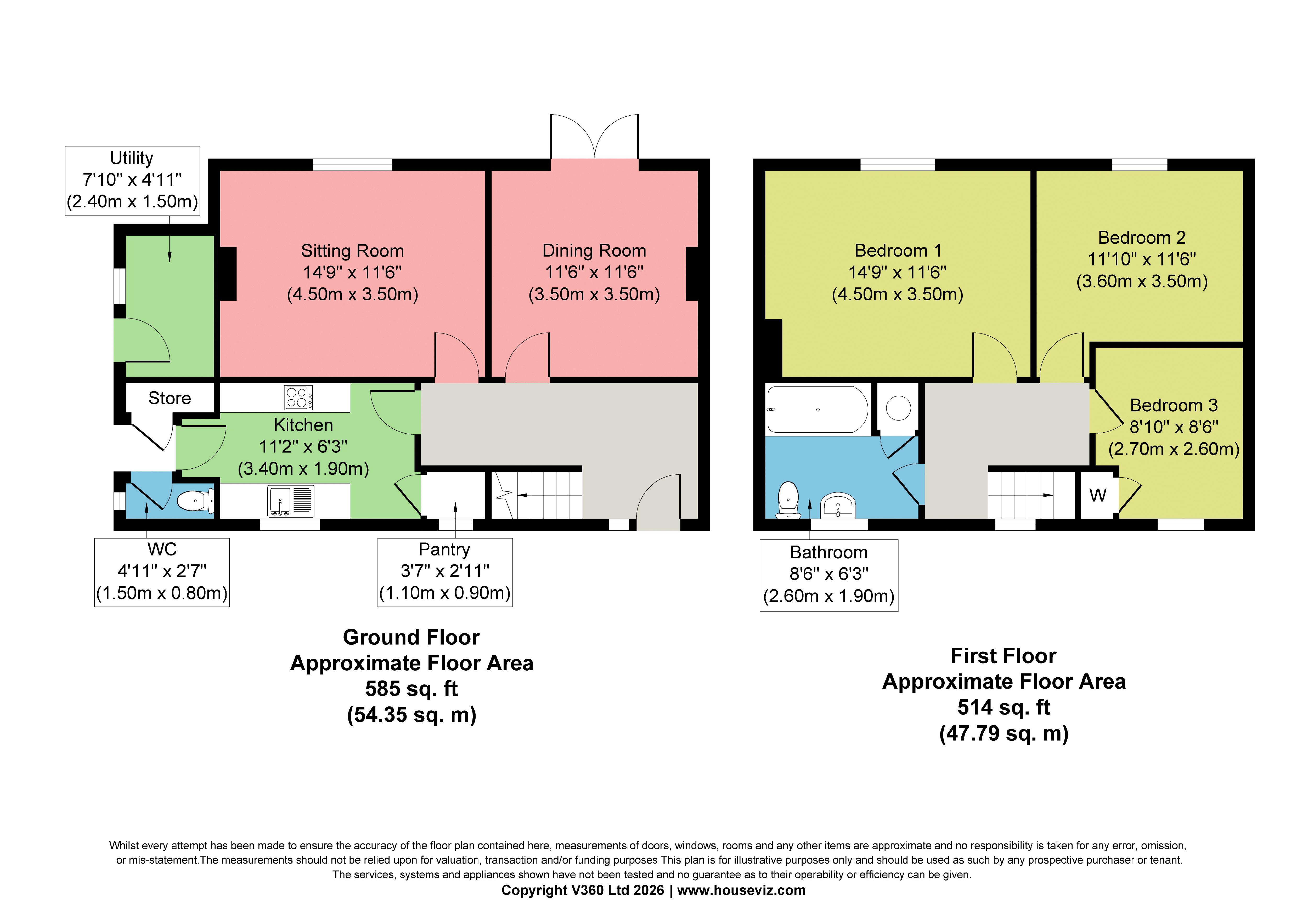 3, Quarry Bank, Malton floorplan