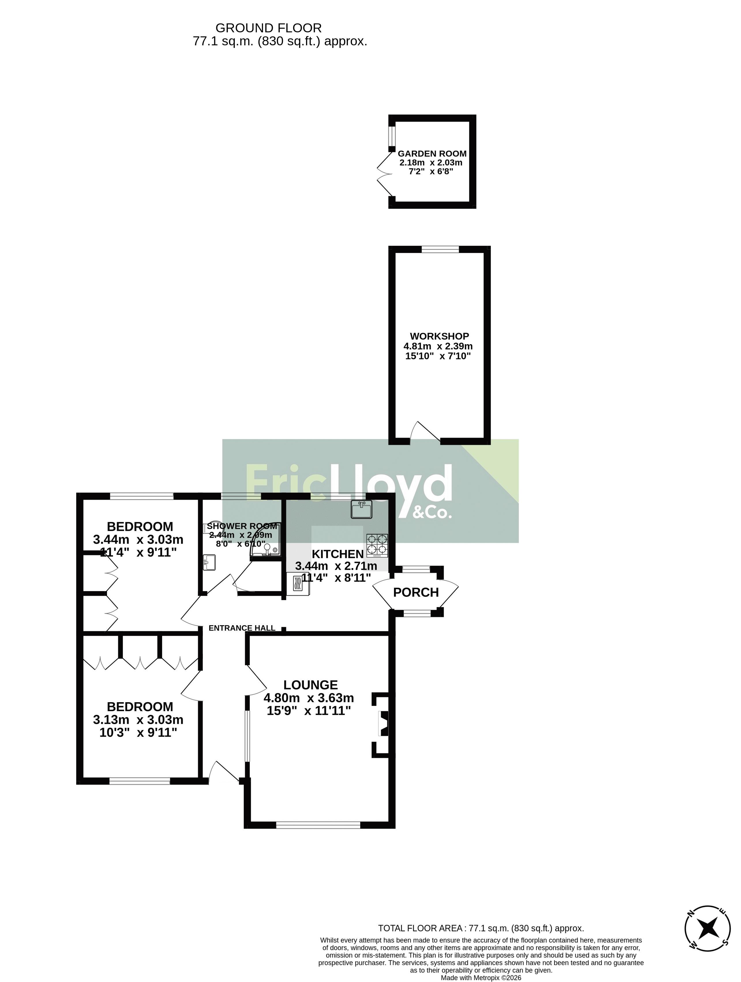 17, Pine Close, Brixham floorplan