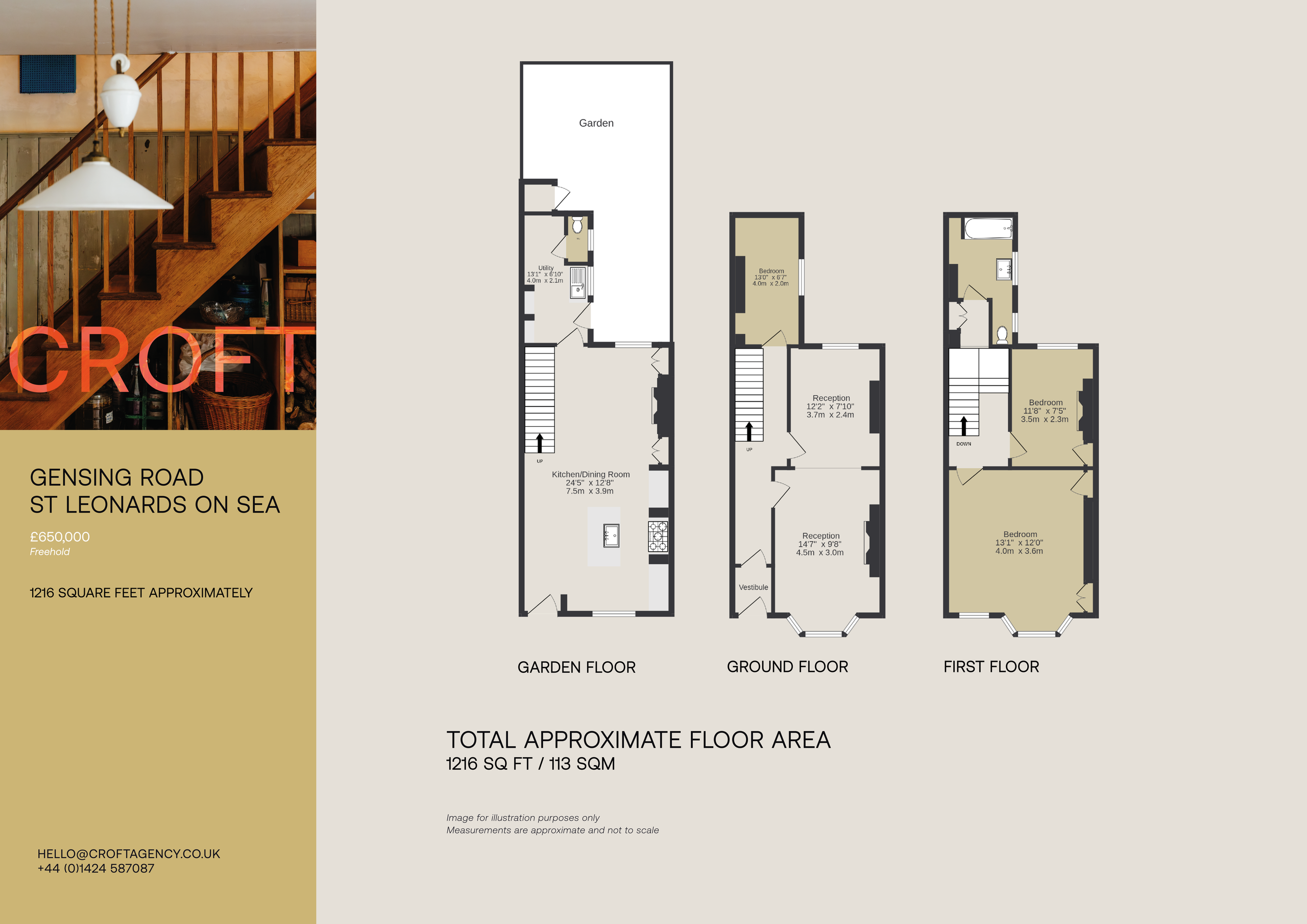 47 Gensing Road, St. Leonards-on-Sea floorplan