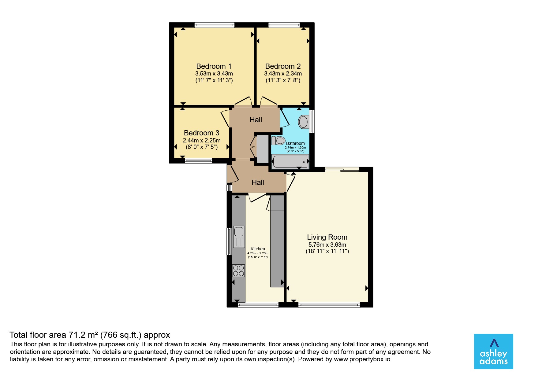 551, Arleston Lane, Derby floorplan