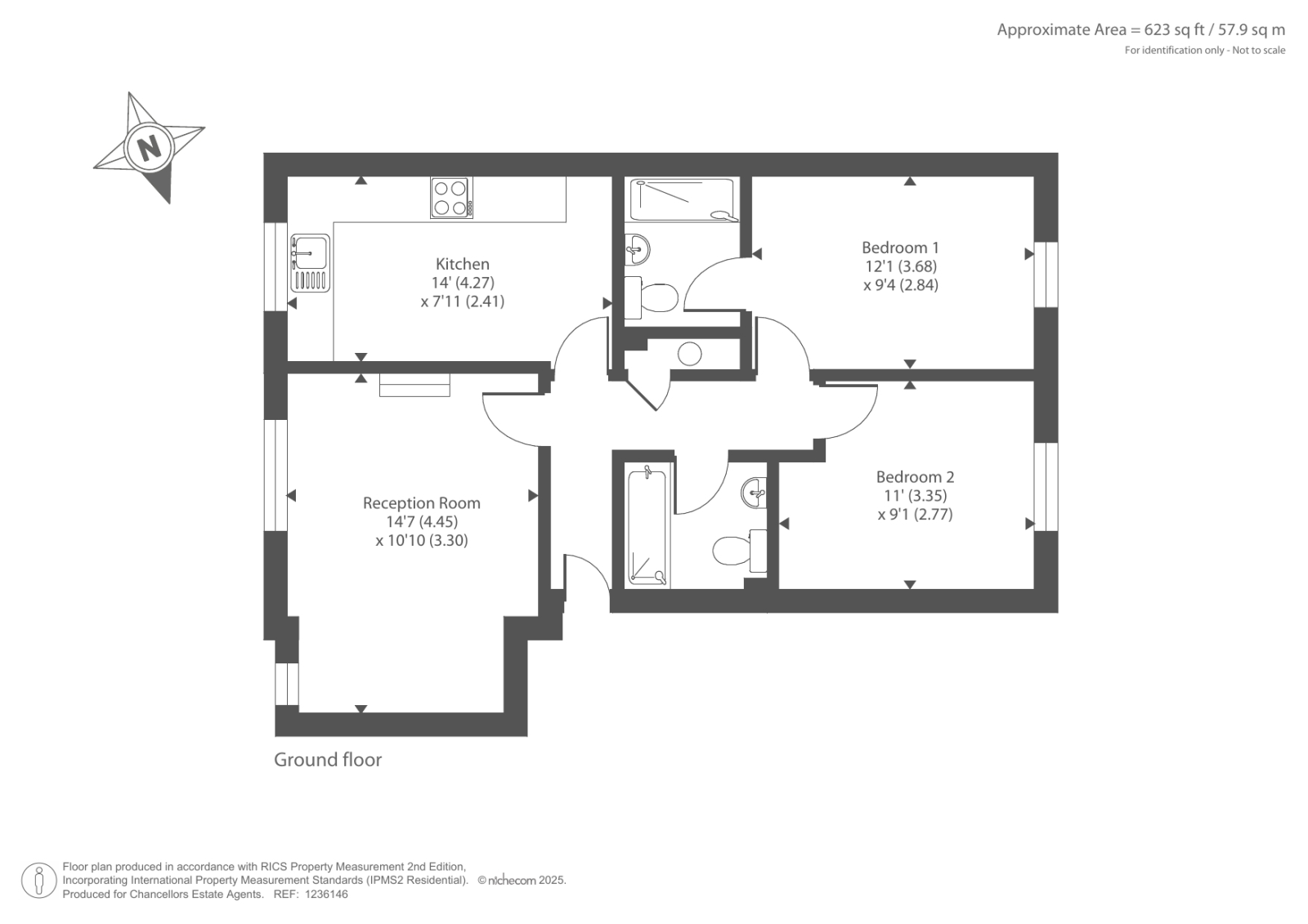 27, Elm Park, Reading floorplan