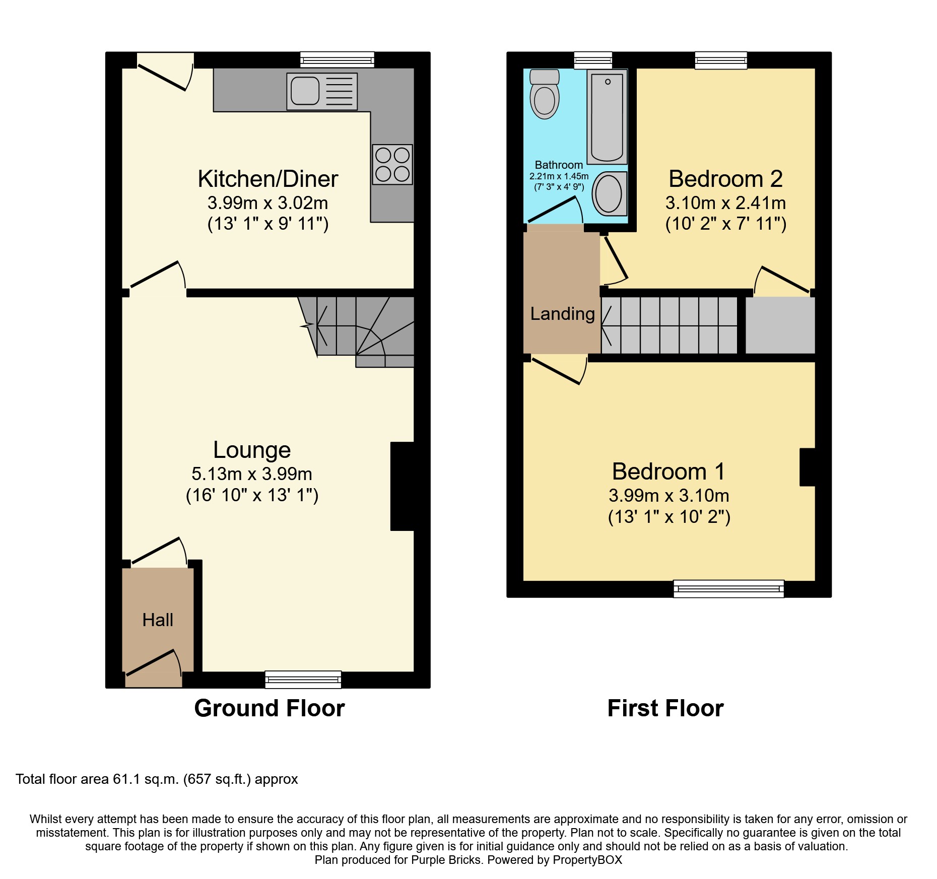 Coupland Road, Selby YO8, 2 bedroom semidetached house for sale