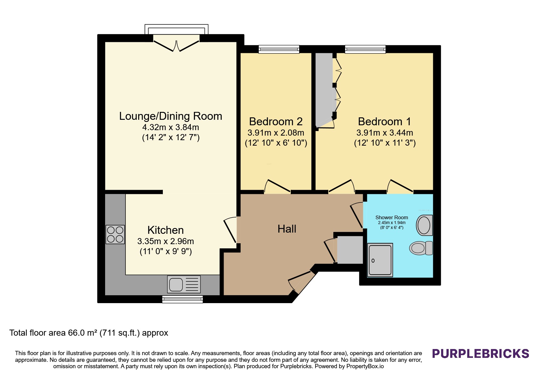 Cecily Close, Normanton floorplan