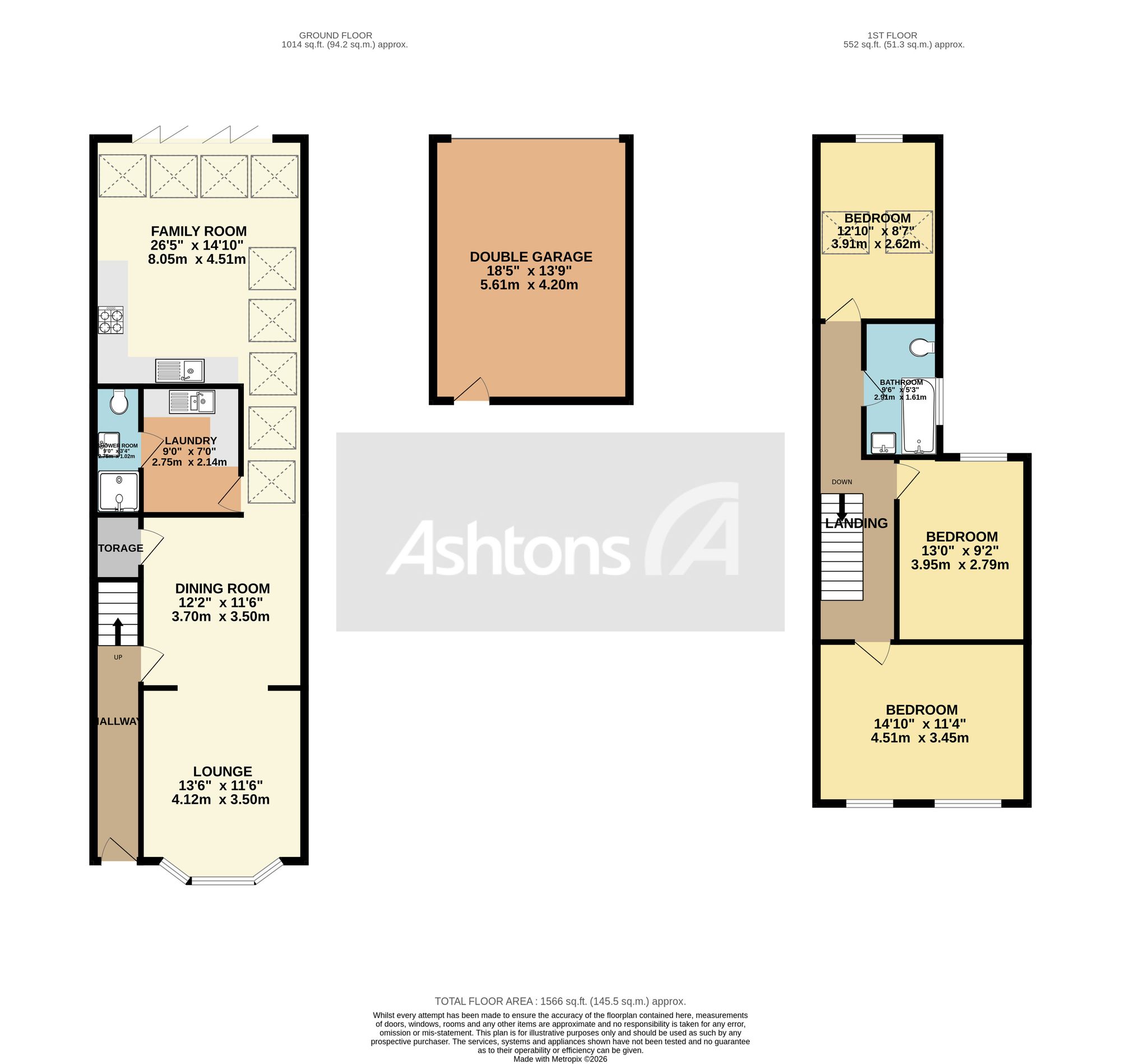 45 Cawdor Street, Warrington floorplan