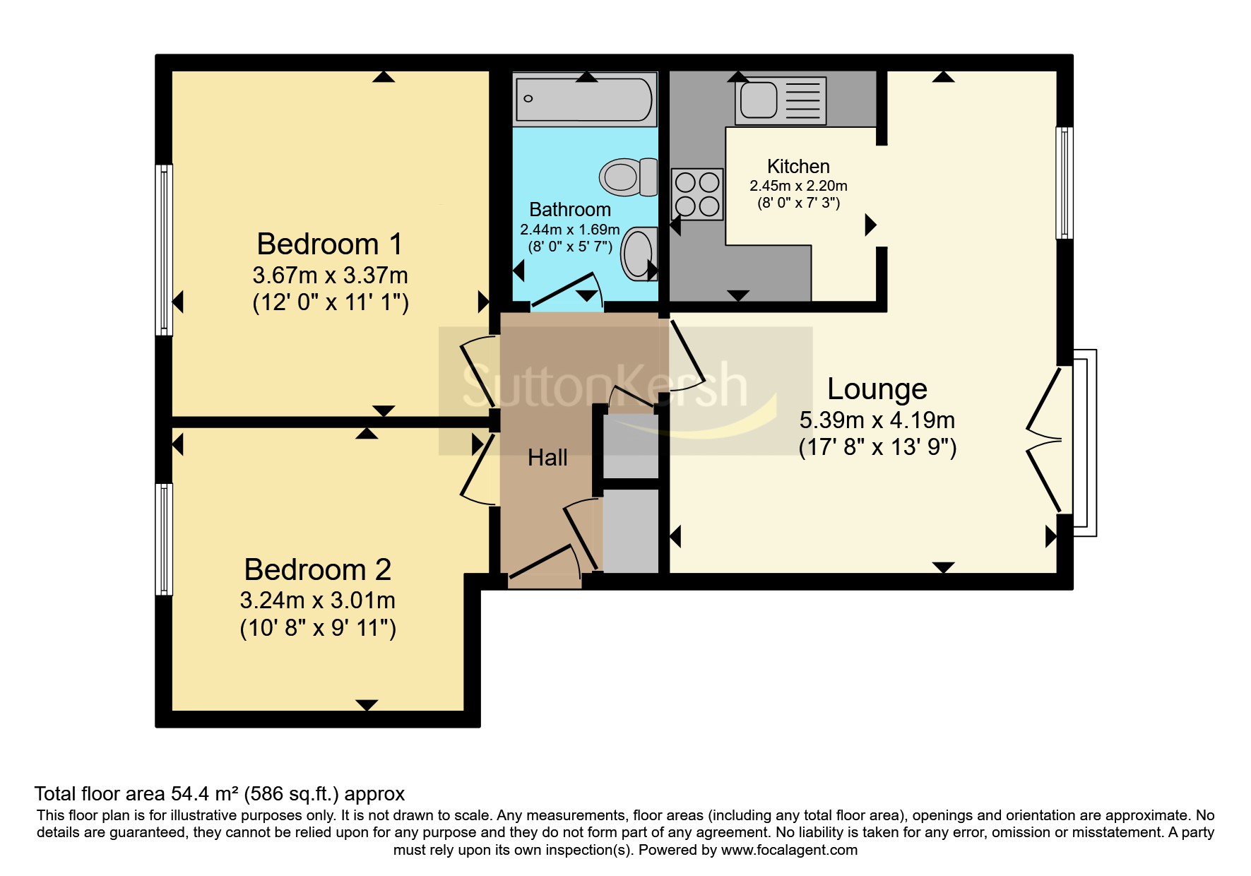 44, St Andrew Street, Merseyside floorplan