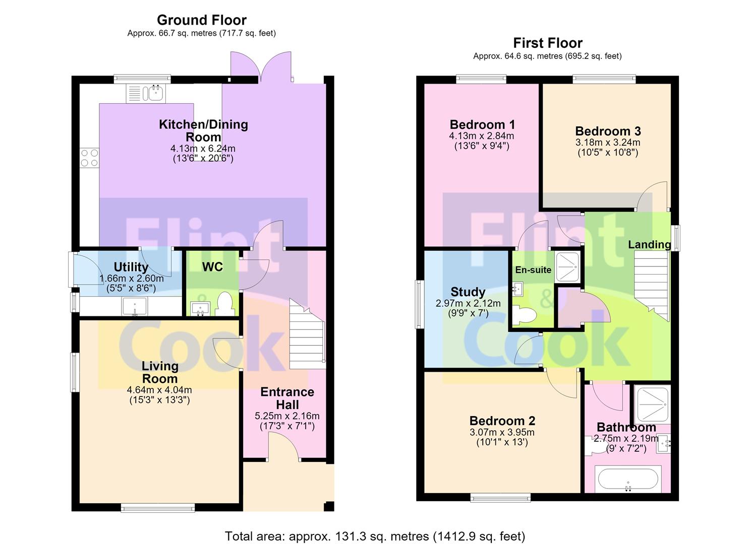 1, Wellfield Gardens, Hereford floorplan