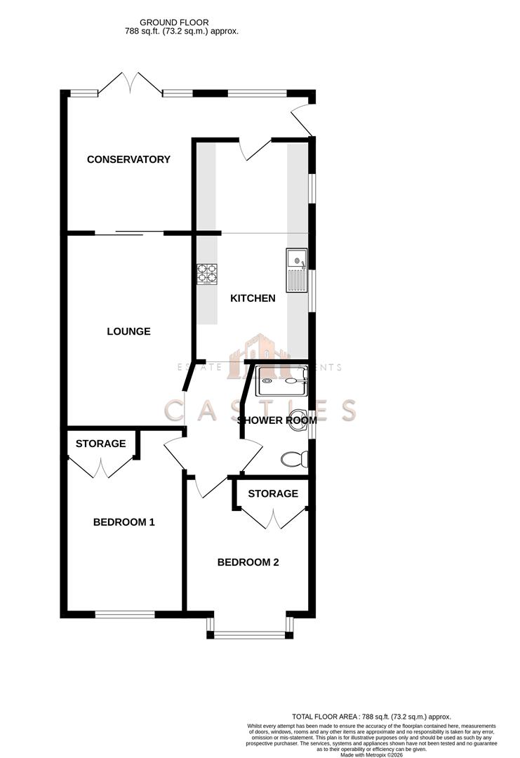 33, The Leaway, Fareham floorplan