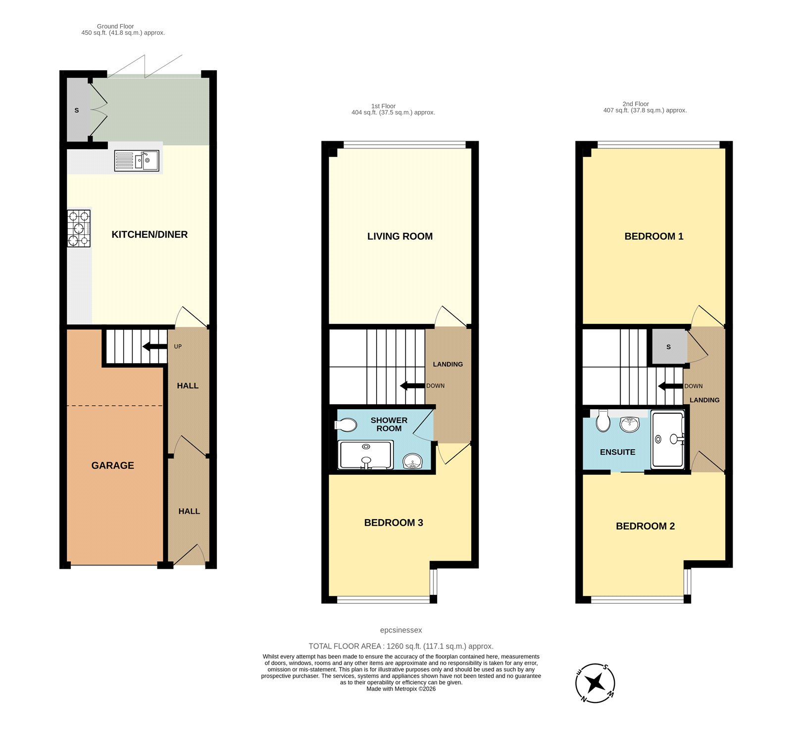 Regency Court, Essex floorplan
