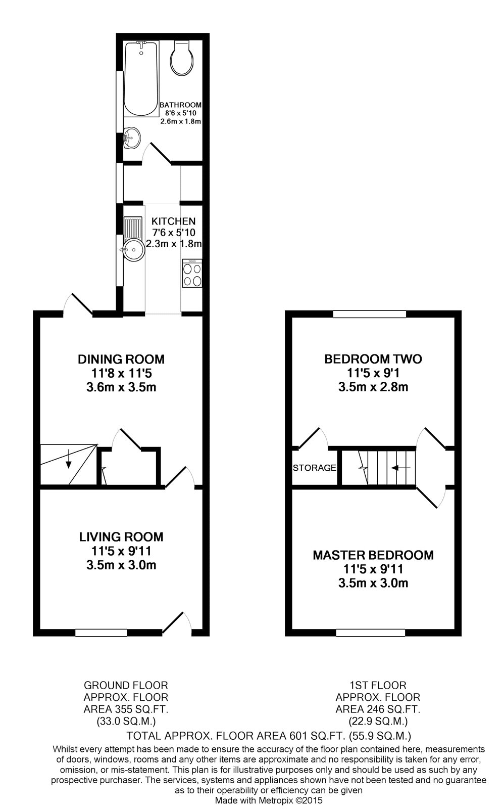 2 Bedrooms Semi-detached house for sale in South Road, Maidenhead, Berkshrie SL6